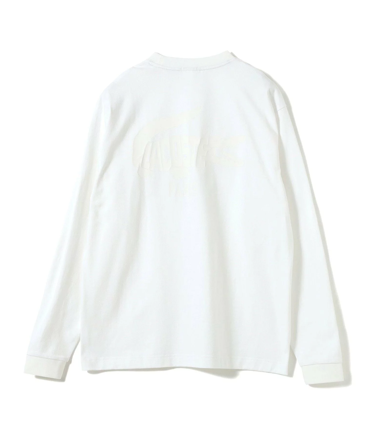BEAMS × LACOSTE による Tonal Logo L/S Tee FW25 の先行予約が開始