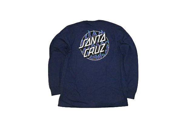 SANTA CRUZ × THRASHER の Flame Dot L/S Tee が発売