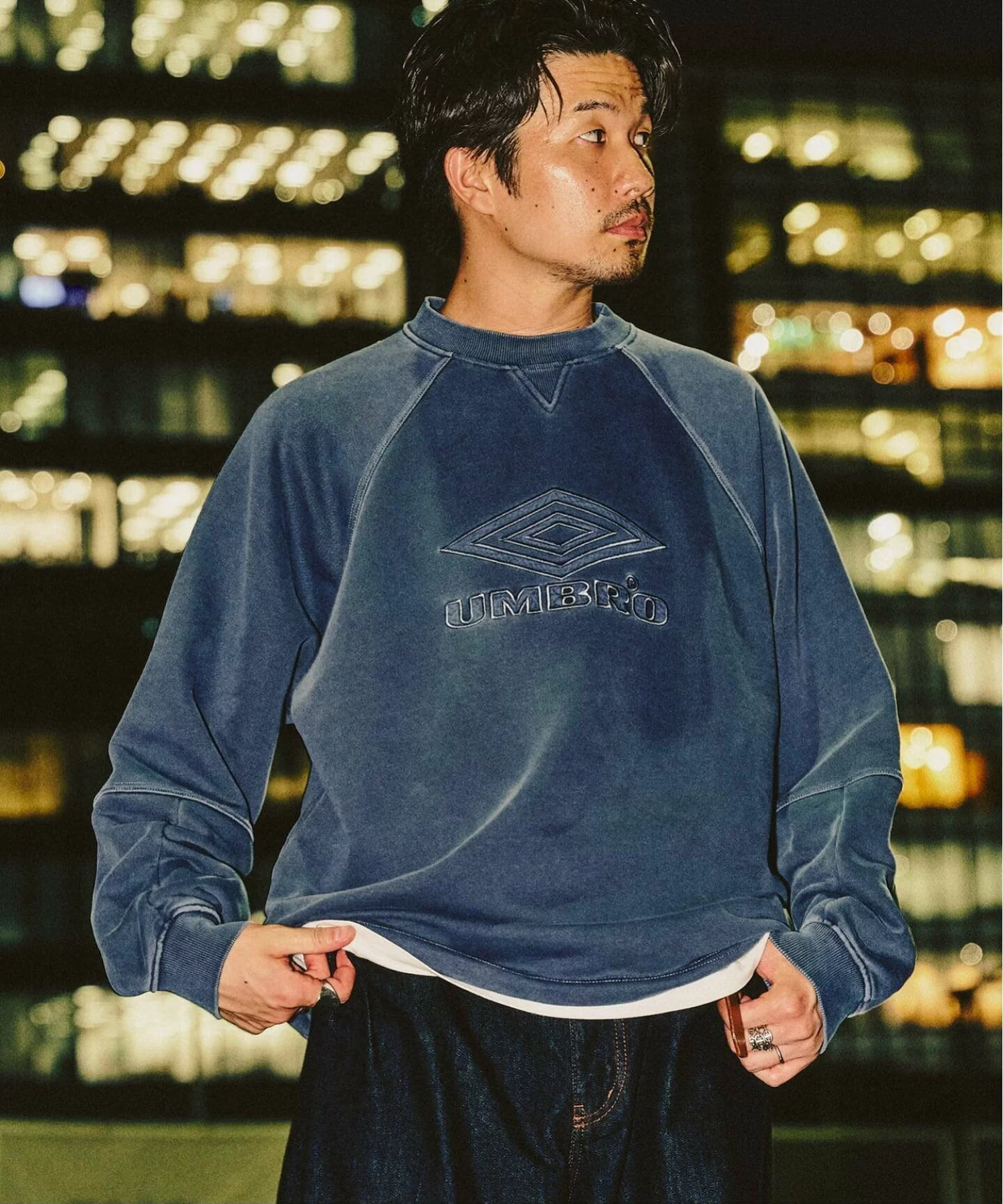 417 EDIFICE から UMBRO の別注スウェットがリリース