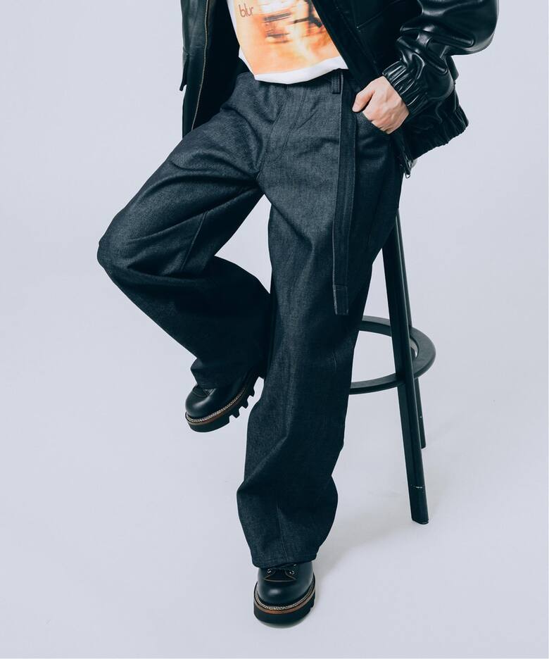 EDIFICE × Levi’s®『Twisted Belted Denim Pants』の追加予約が開始