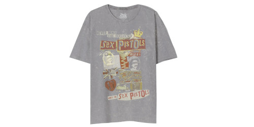 SEX PISTOLS の Collaged Silver Tee が発売