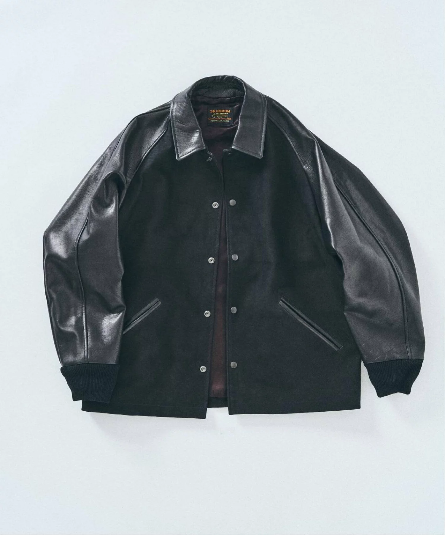 417 EDIFICE による SKOOKUM 別注レザーブルゾンが発売