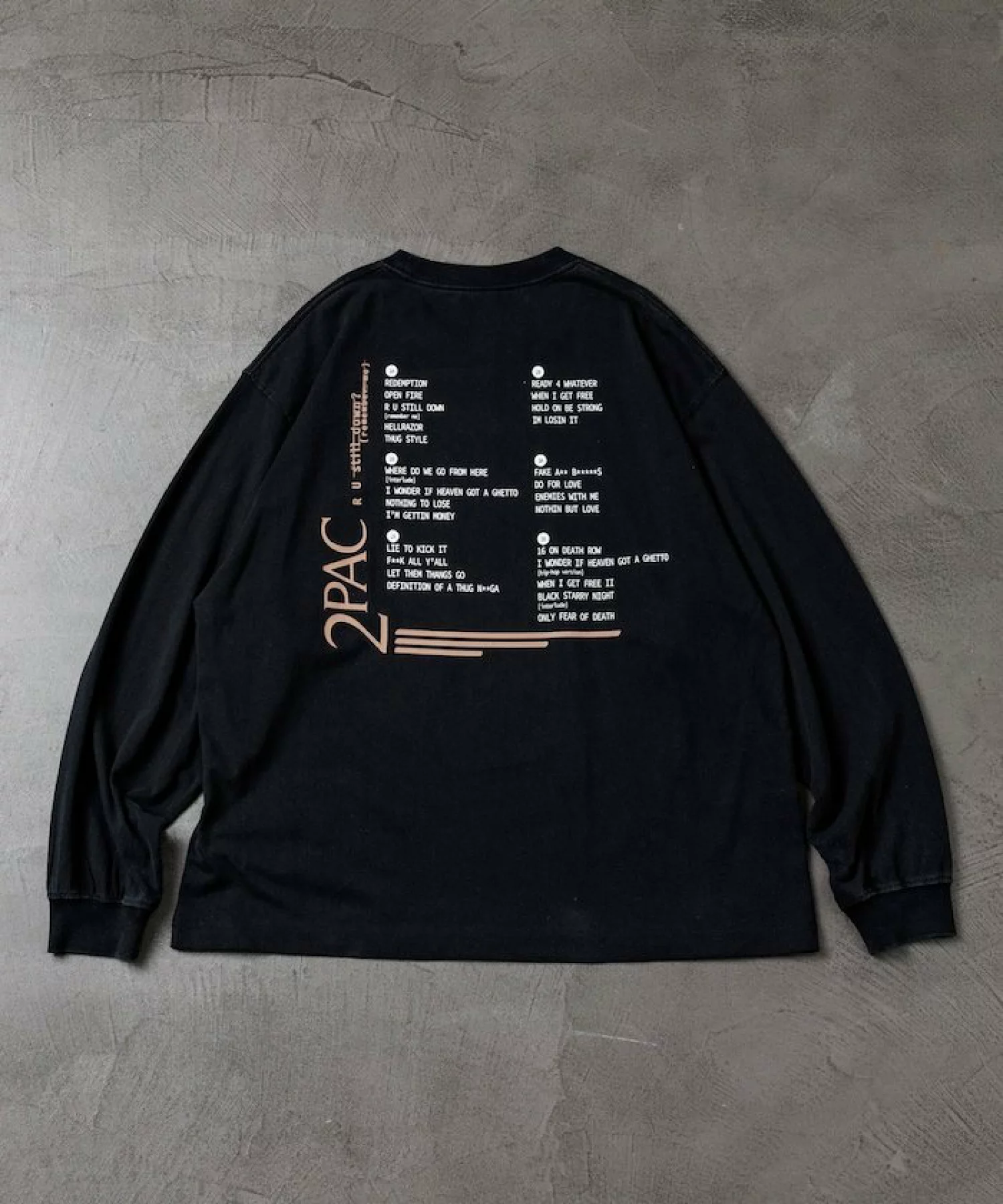FREAK’S STORE より 2Pac の限定ロングスリーブTシャツが発売