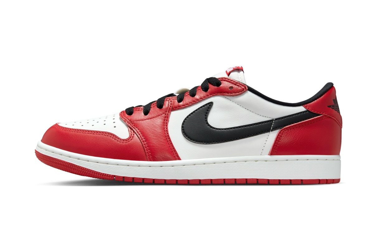 NIKE AIR JORDAN 1 LOW OG “Chicago” のオフィシャル画像が公開
