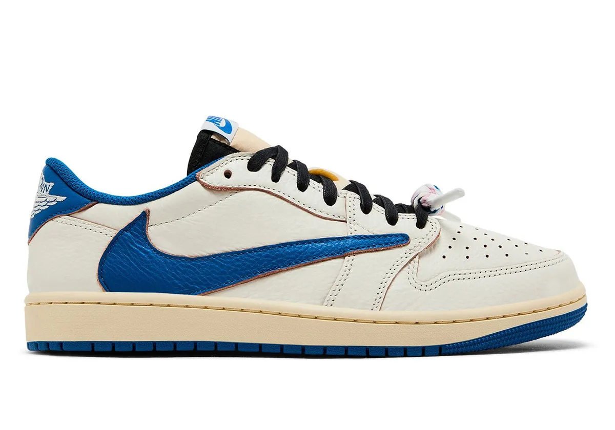 Travis Scott × fragment design × NIKE AIR JORDAN 1 LOW のリテール画像が公開