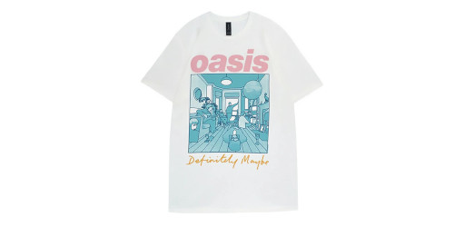 Oasis の Definitely Maybe Illustration Colour Tee が発売