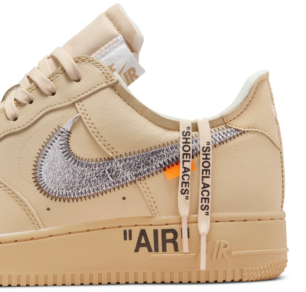 Off-White™ × NIKE AIR FORCE 1 "Sesame" のオフィシャル画像が公開
