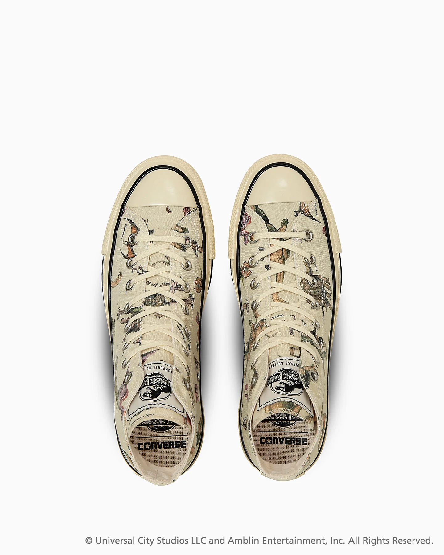 ジュラシック・パーク × CONVERSE による初コラボスニーカーの先行予約が開始