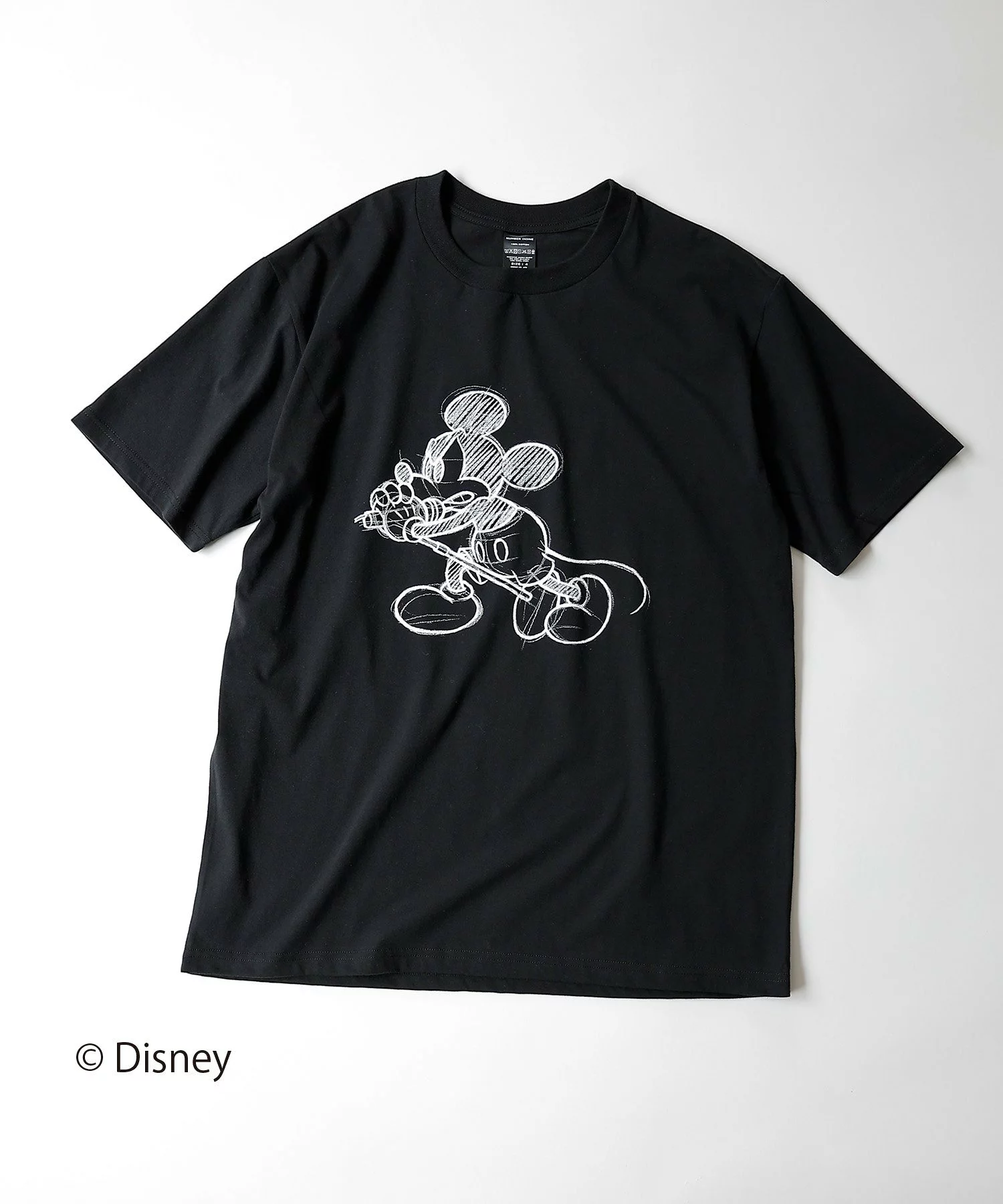 NUMBER (N)INE の Mickey Mouse Drawing NN Tee が発売