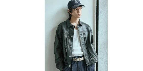 JOURNAL STANDARD より NZ Lamb Leather Tracker Jacket が発売