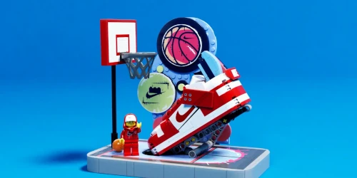 LEGO® × NIKE の Nike Dunk Trickshot、Nike Slam Dunk が9月1日(月)発売