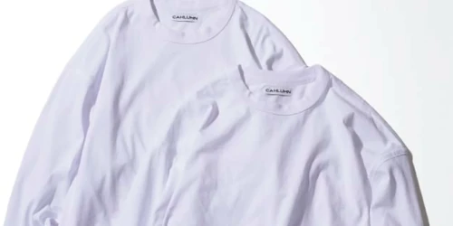 CAHLUMN より 2-Pack Reversible Long Sleeve Tee "REGULAR FIT" が発売