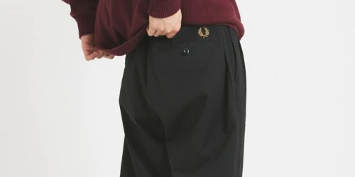 JOURNAL STANDARD × FRED PERRY による Tennis Trousers Pants FW25 の先行販売が開始