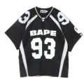 A BATHING APE® の Line Camo Jacquard Relaxed Fit Football Jersey が発売