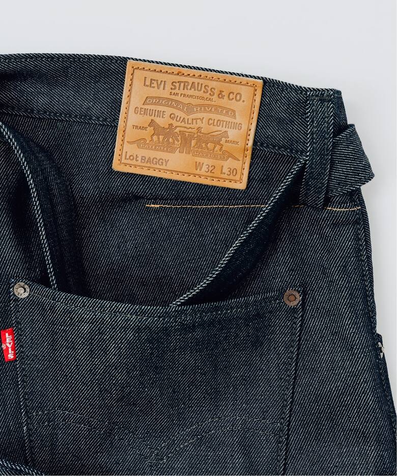 EDIFICE × Levi’s®『Twisted Belted Denim Pants』の追加予約が開始