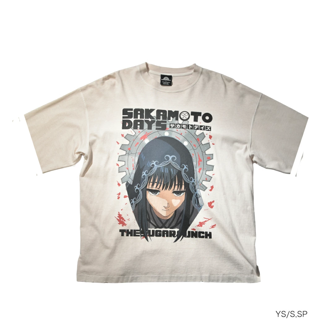 THE SUGAR PUNCH より SAKAMOTO DAYS とのコラボTシャツが発売