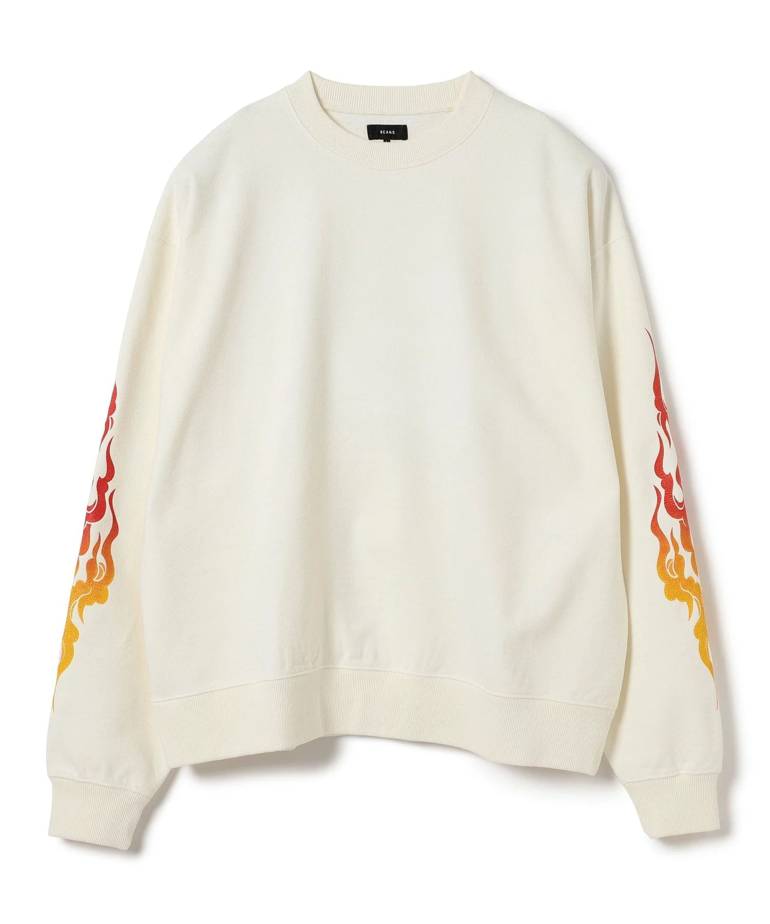 BEAMS「Wide Short Fit Fire Arm Sweat」の先行予約が開始