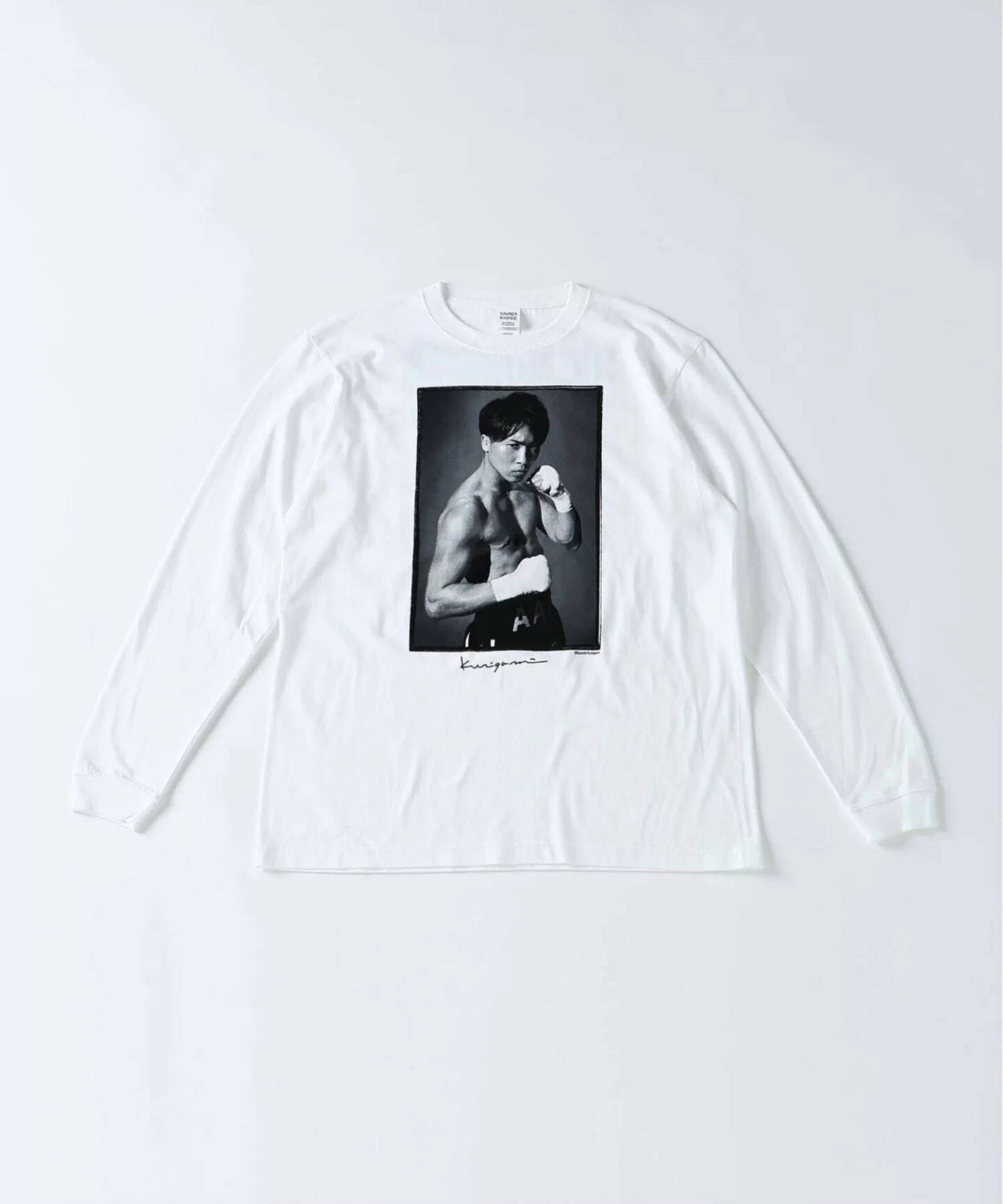 井上尚弥 × JOURNAL STANDARD の Print Long Sleeve Tee が発売