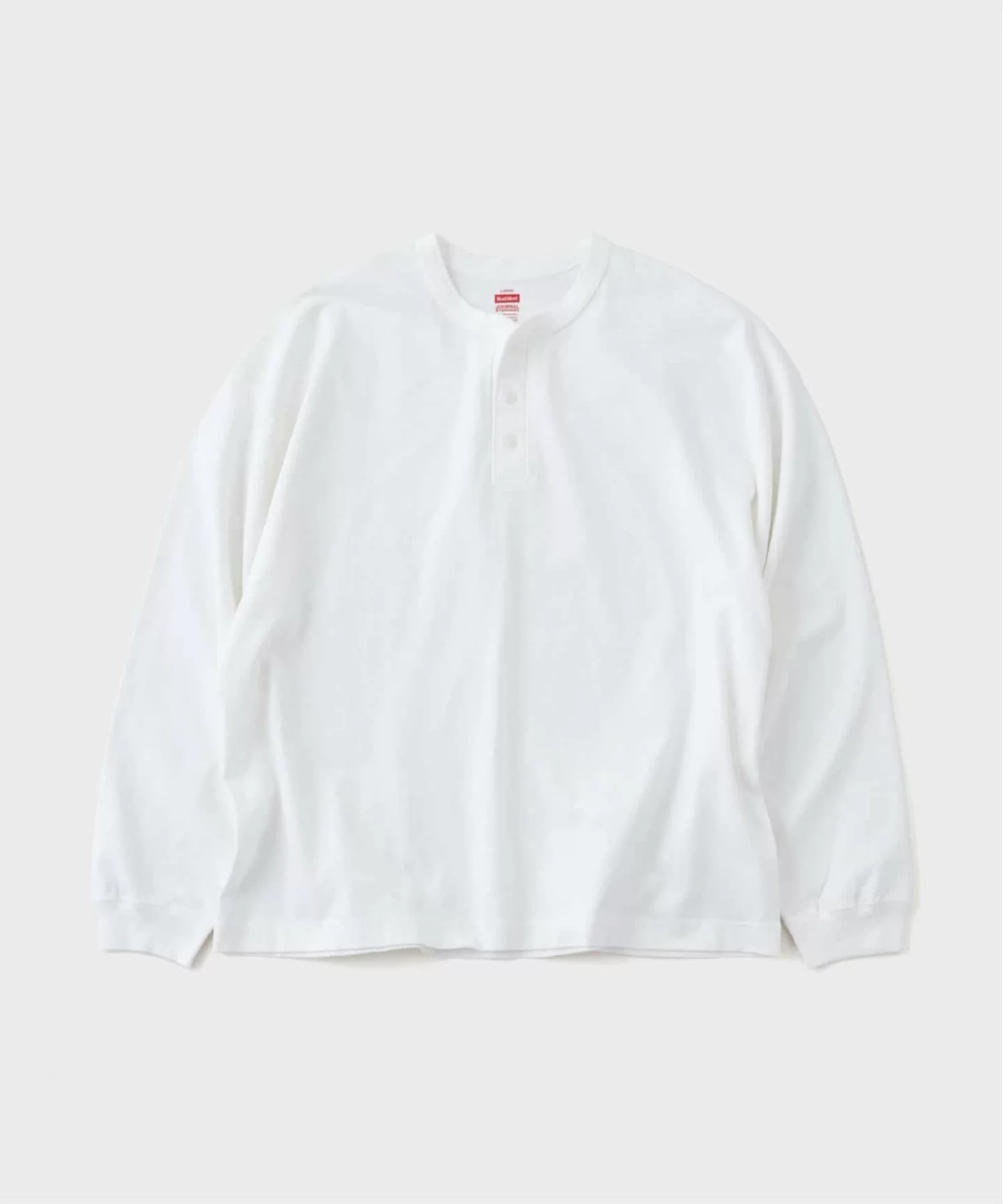 JOURNAL STANDARD × Health knit による Henry Neck L/S Tee の先行予約が開始