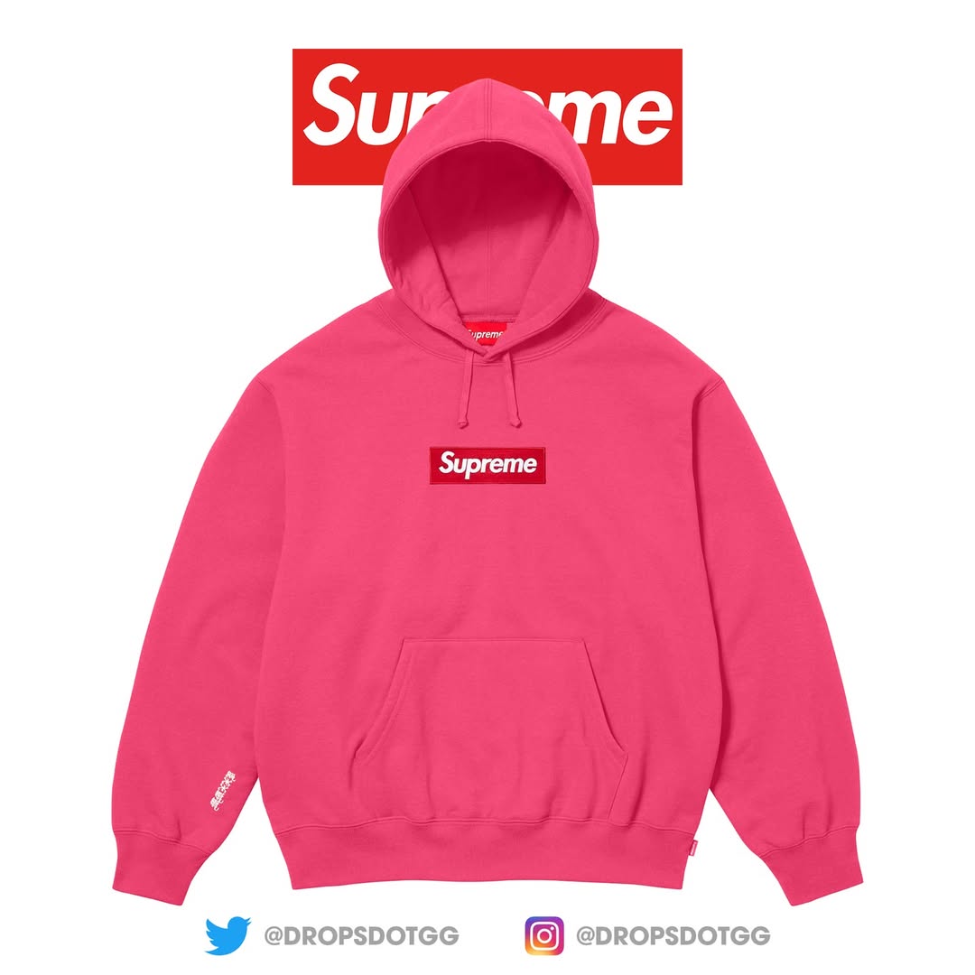 Supreme Box Logo Hoodie 2025FW が12月発売予定