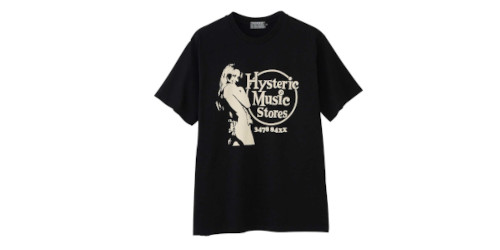 HYSTERIC GLAMOUR の Music Stores Tee が発売