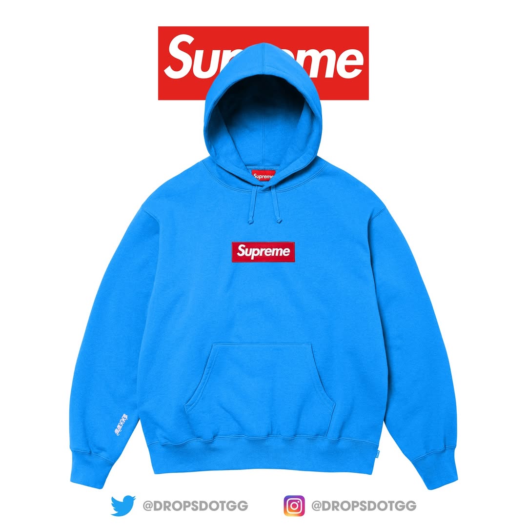 Supreme Box Logo Hoodie 2025FW が12月発売予定
