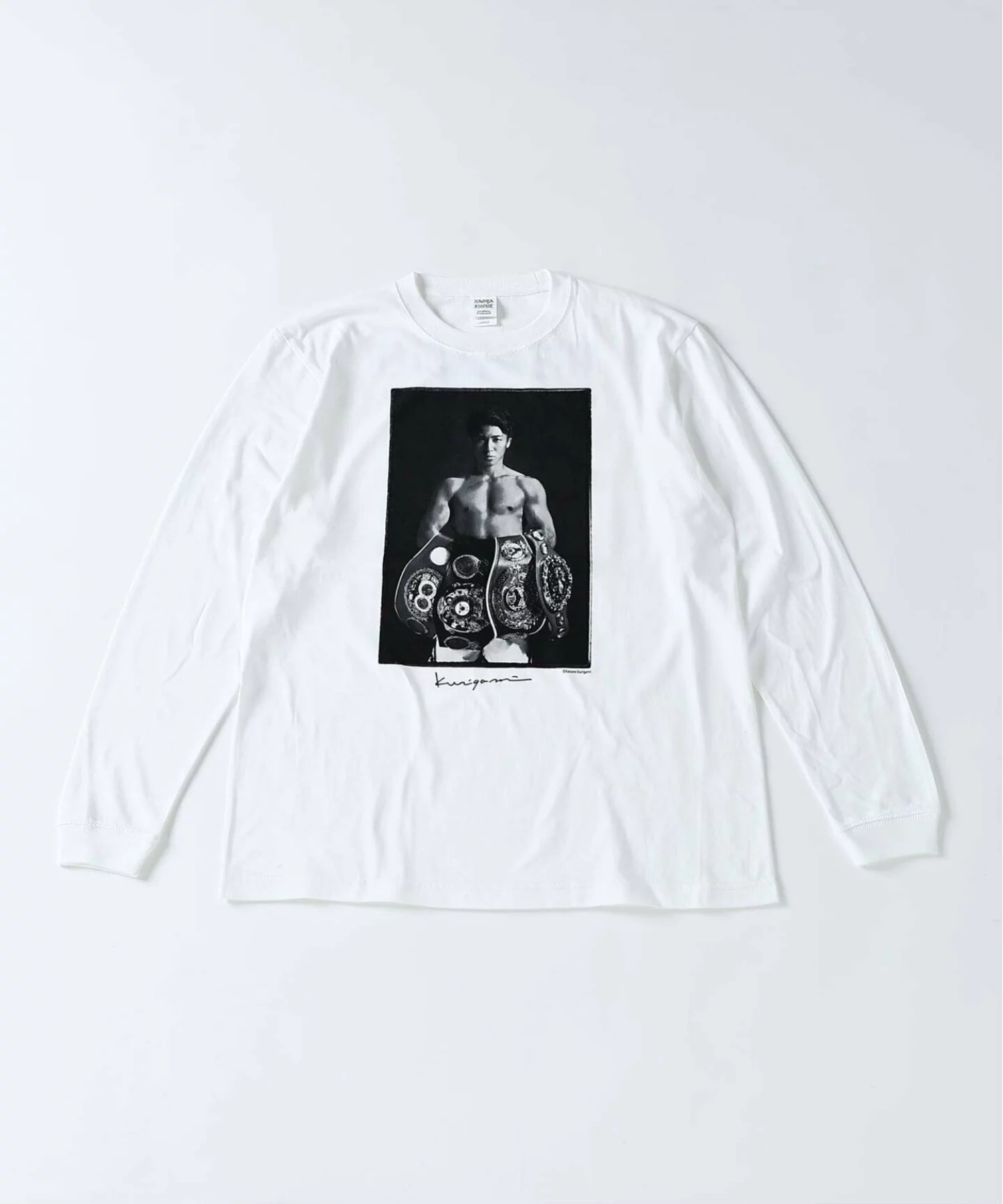 井上尚弥 × JOURNAL STANDARD の Print Long Sleeve Tee が発売