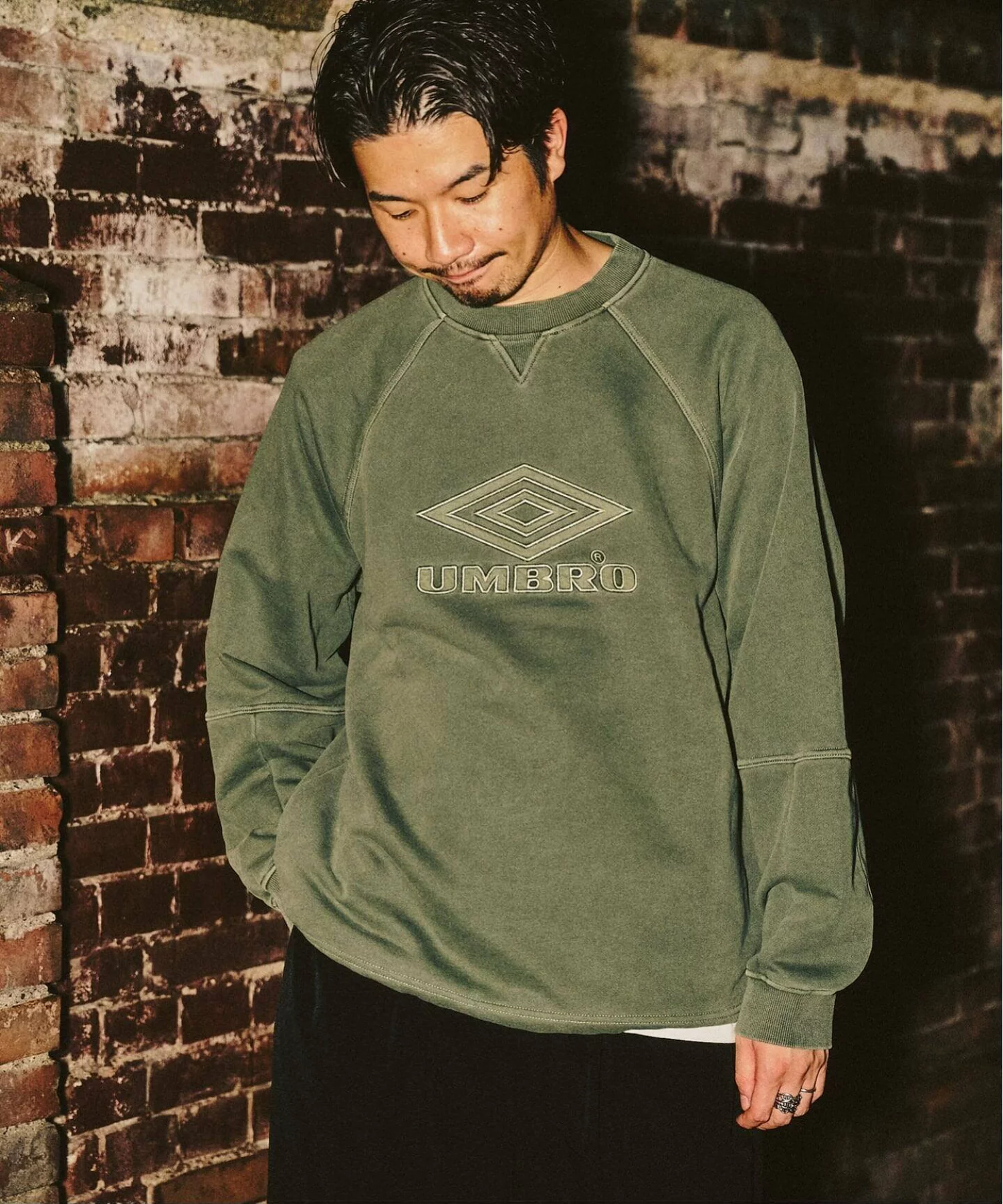 417 EDIFICE から UMBRO の別注スウェットがリリース