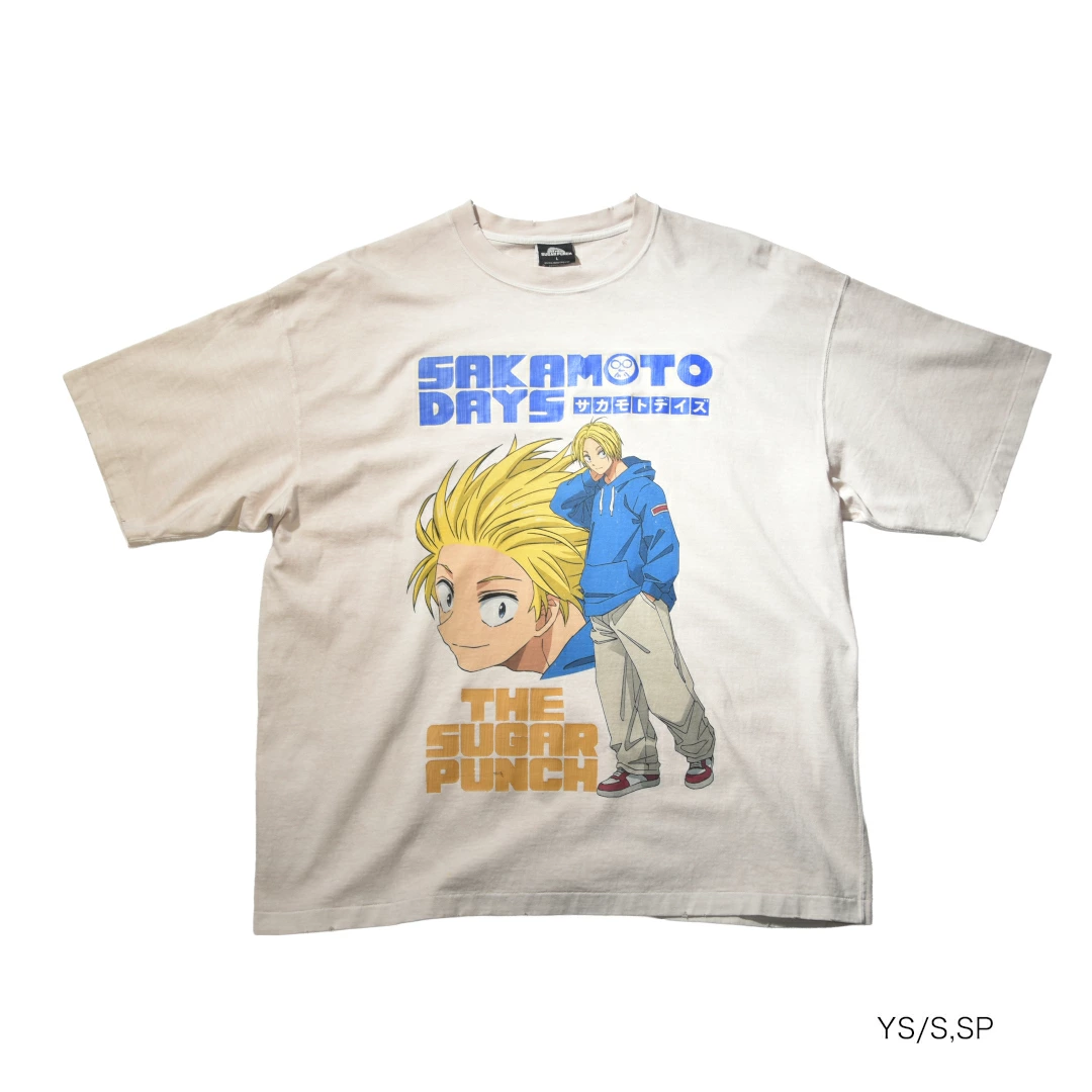 THE SUGAR PUNCH より SAKAMOTO DAYS とのコラボTシャツが発売