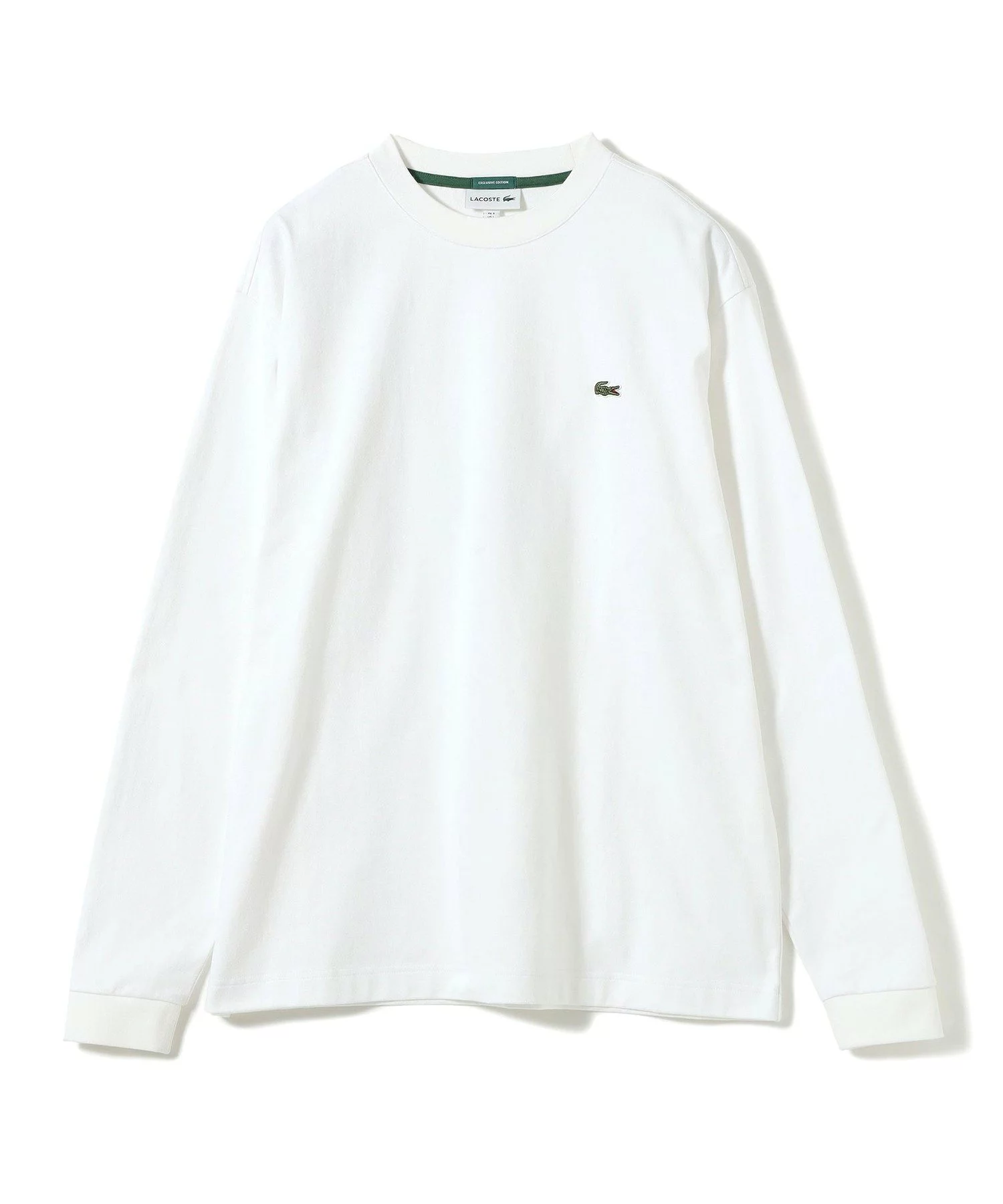 BEAMS × LACOSTE による Tonal Logo L/S Tee FW25 の先行予約が開始