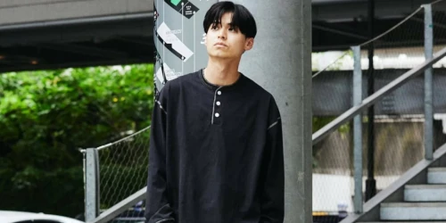 JOURNAL STANDARD × Health knit による Henry Neck L/S Tee の先行予約が開始
