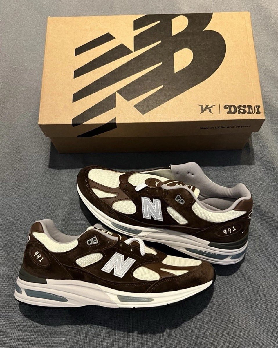 VERDY × Dover Street Market × New Balance 991v2 が日本時間8月18日(月)19:00~発売予定