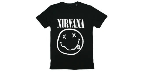NIRVANA の Smile Tee “Black/White” が発売