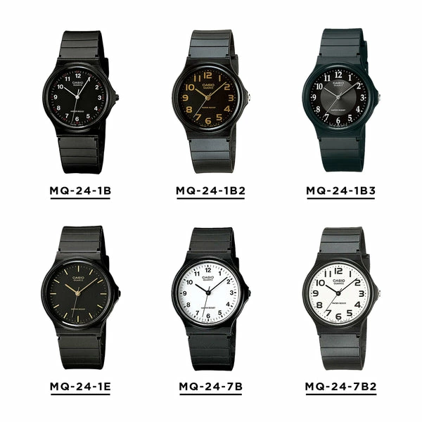 チープカシオ の日本未発売モデル MQ-24 が1,840円で発売