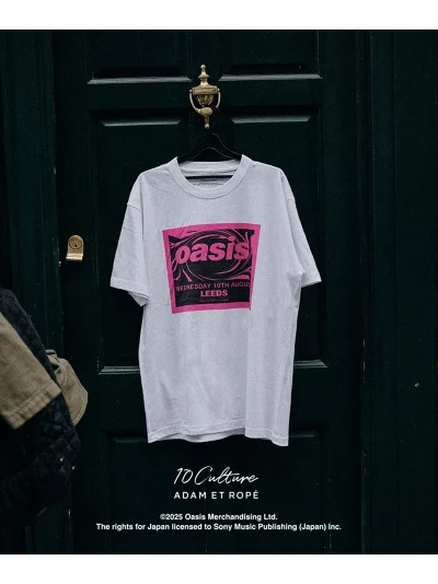 Oasis × ADAM ET ROPÉ “Tour Poster Design Tee” が発売