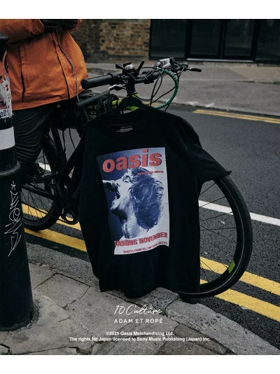 Oasis × ADAM ET ROPÉ “Tour Poster Design Tee” が発売