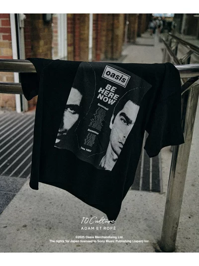 Oasis × ADAM ET ROPÉ “Tour Poster Design Tee” が発売