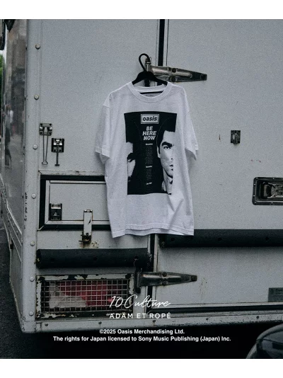 Oasis × ADAM ET ROPÉ “Tour Poster Design Tee” が発売