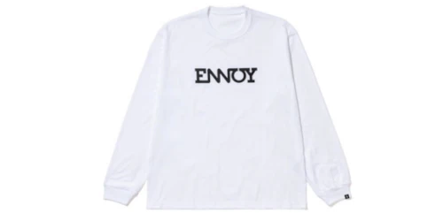 ENNOY の Electric Logo Long Sleeve Tee が発売
