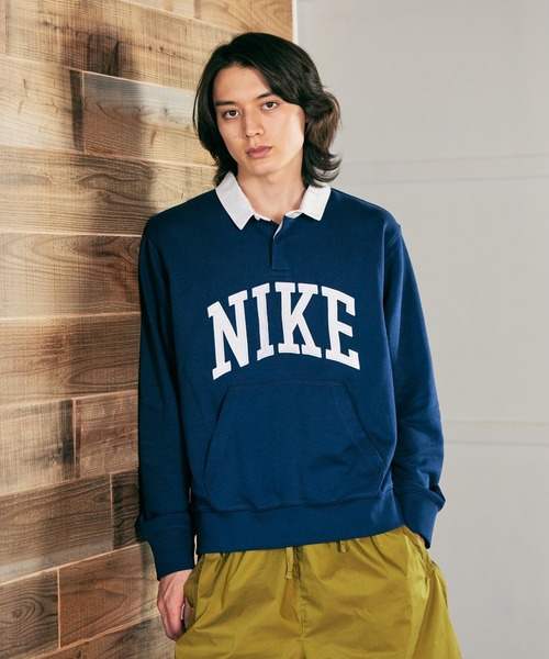 NIKE Club Long Sleeve Fleece Polo の期間限定 60%OFF セールが開催
