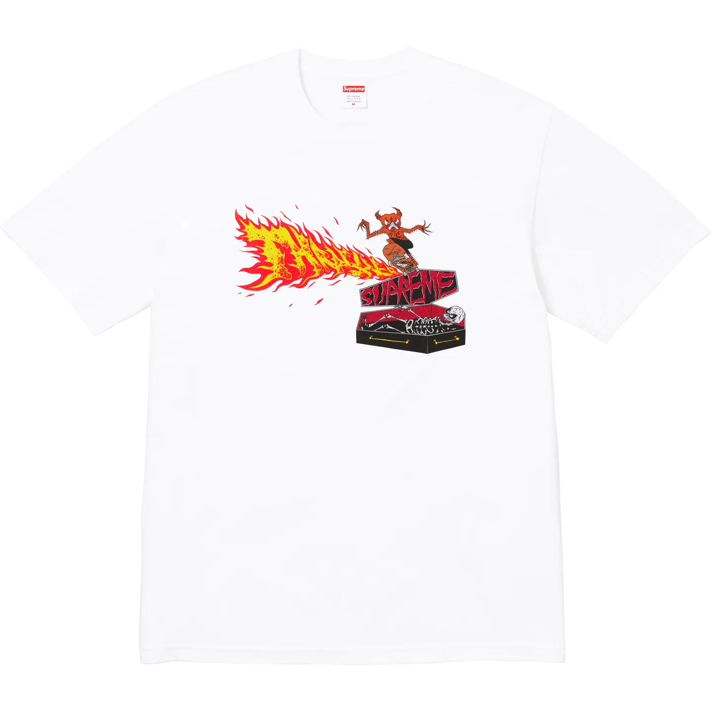 Supreme × THRASHER の Back Tail Tee が発売