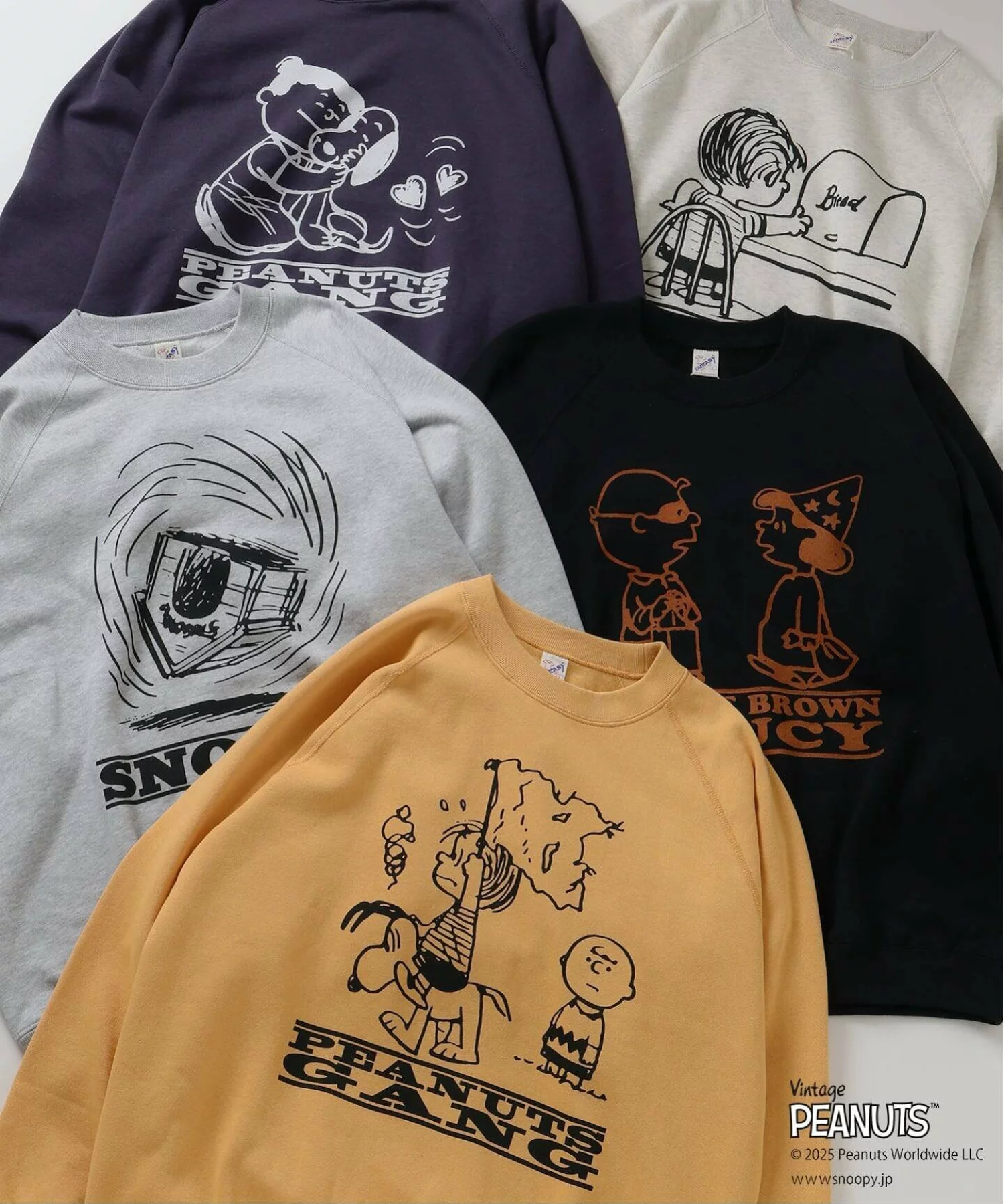 JOURNAL STANDARD relume × PEANUTS の FANTASY A&G INC Print Sweat が発売