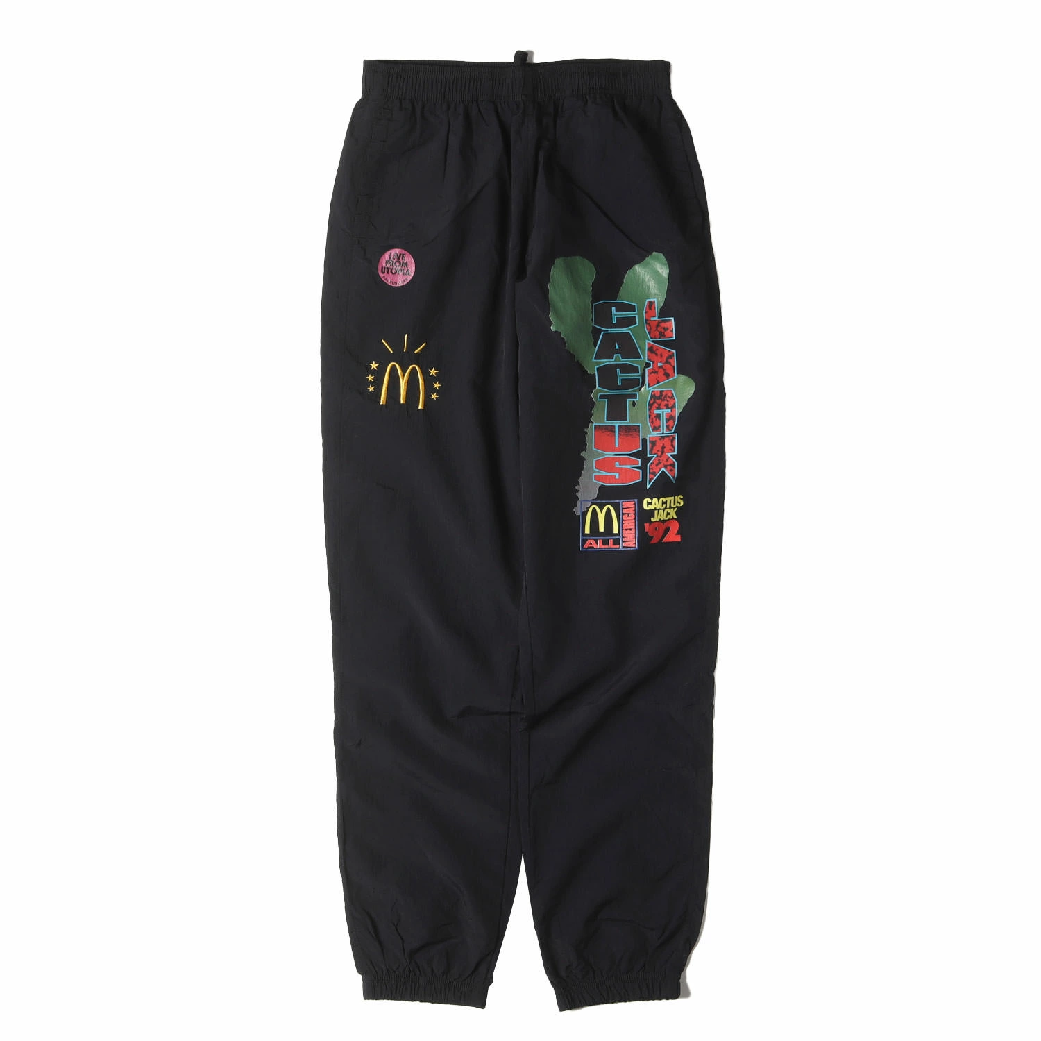 Travis Scott × McDonald's の All American 92 Nylon Pants が発売