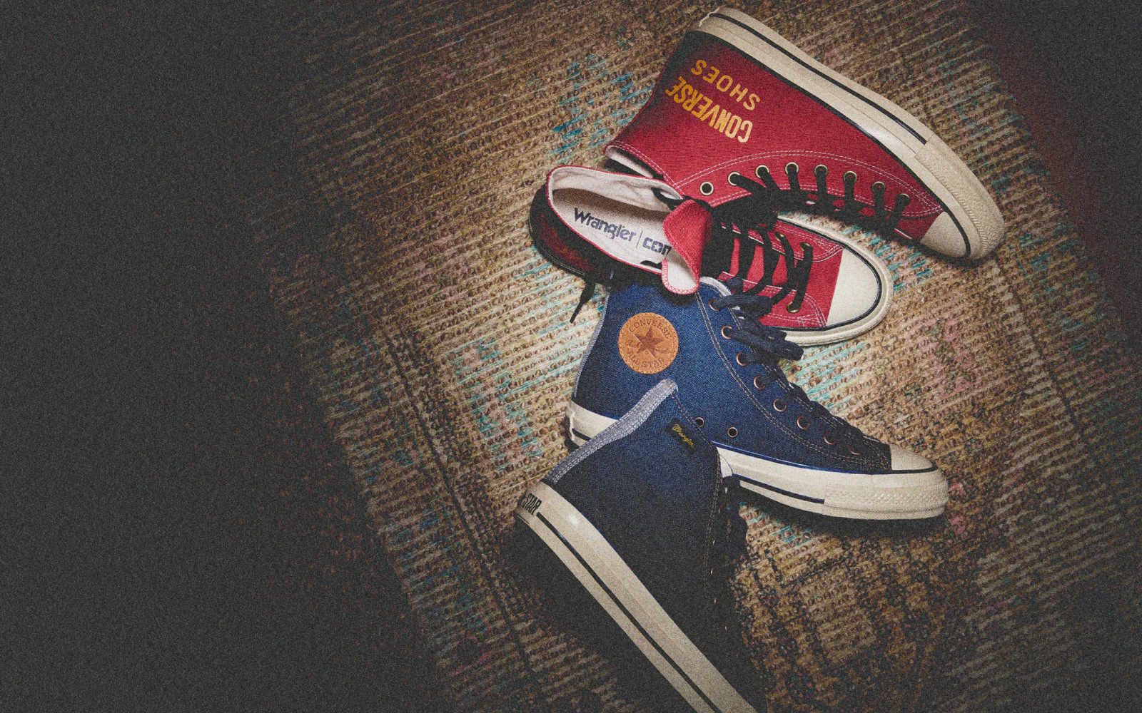 Wrangler × CONVERSE ALL STAR AGED の先行予約が開始