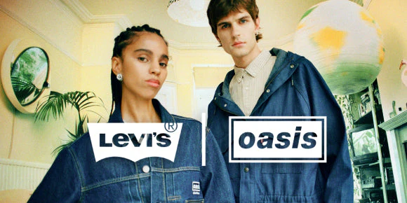 Levi’s® × Oasis の2025年秋冬コラボコレクションが発売