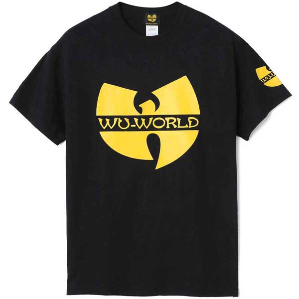 Wu-Tang Clan によるオフィシャルブランド WU-WORLD の Logo Tee が発売