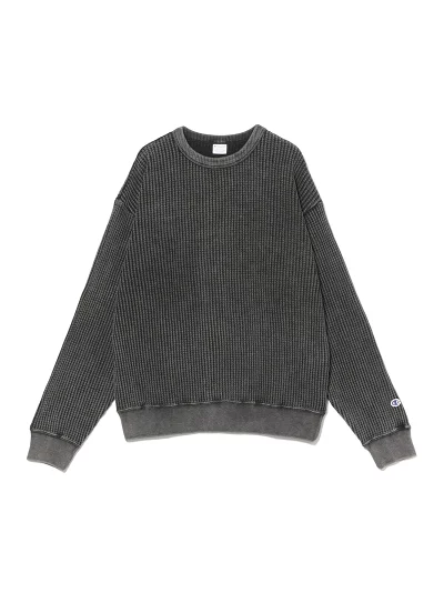 BEAMS × Champion の Big Waffle Long Sleeve Shirt が発売