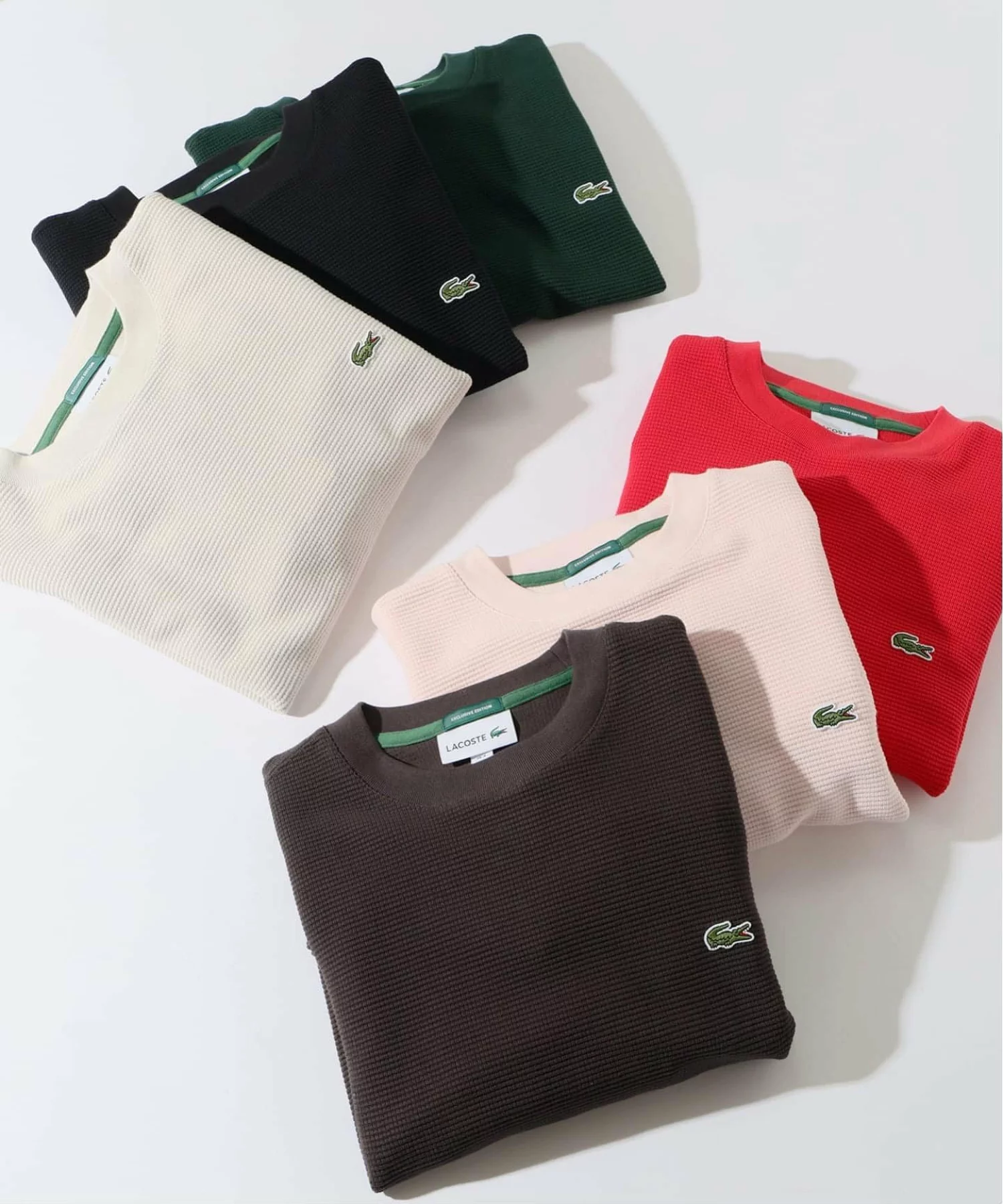 JOURNAL STANDARD relume × LACOSTE の Heavy Pique L/S Tee が発売