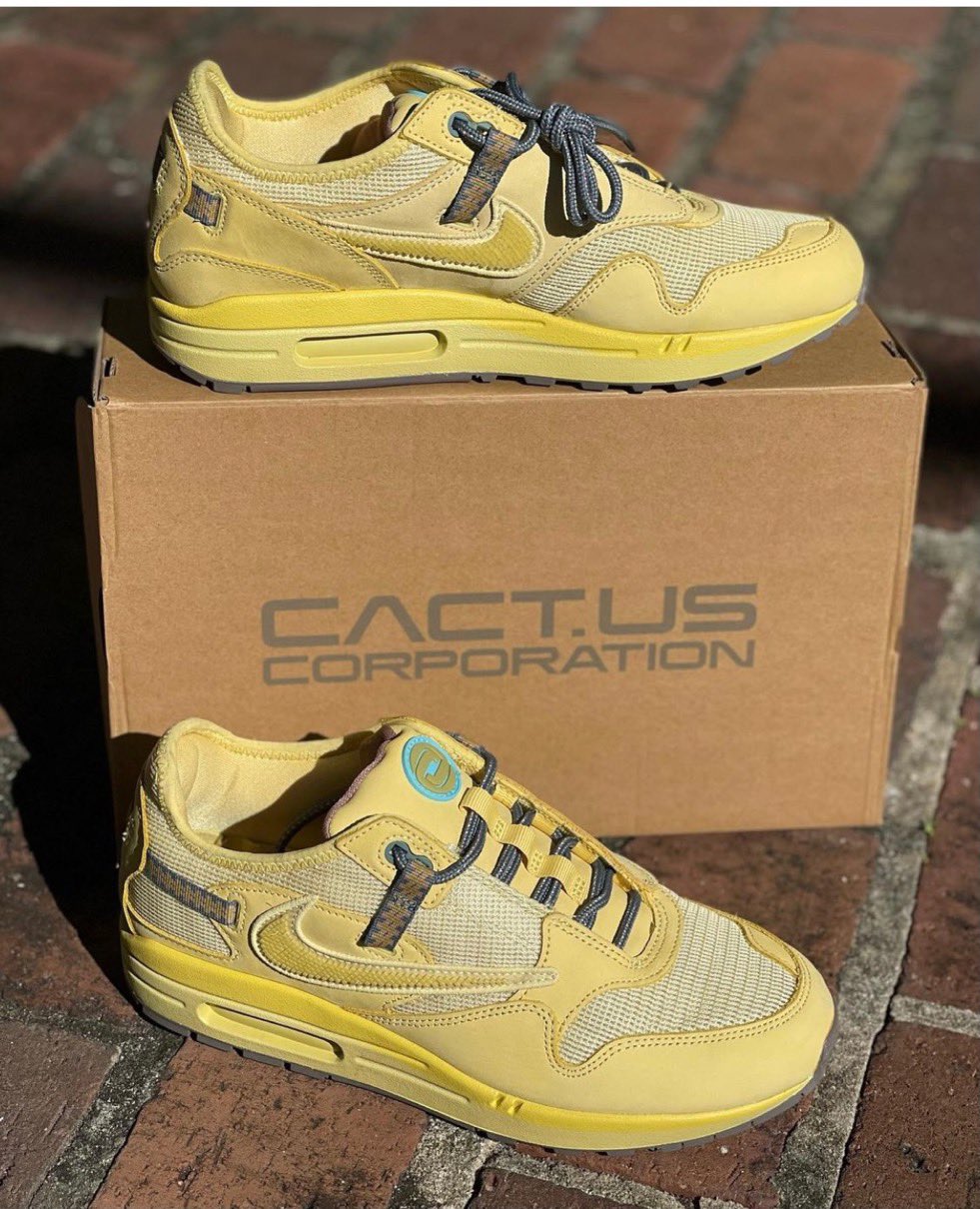 Travis Scott × NIKE AIR MAX 1 “Saturn Gold” が発売