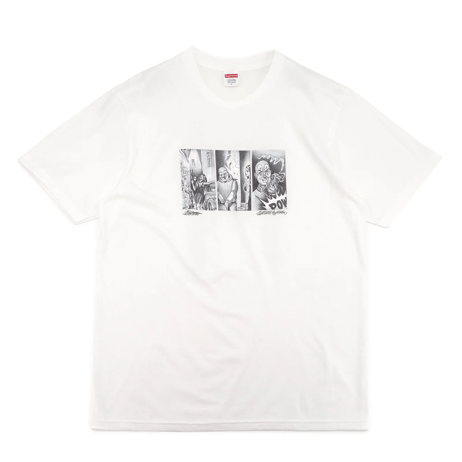 Supreme × Mister Cartoon の Pow Tee が発売